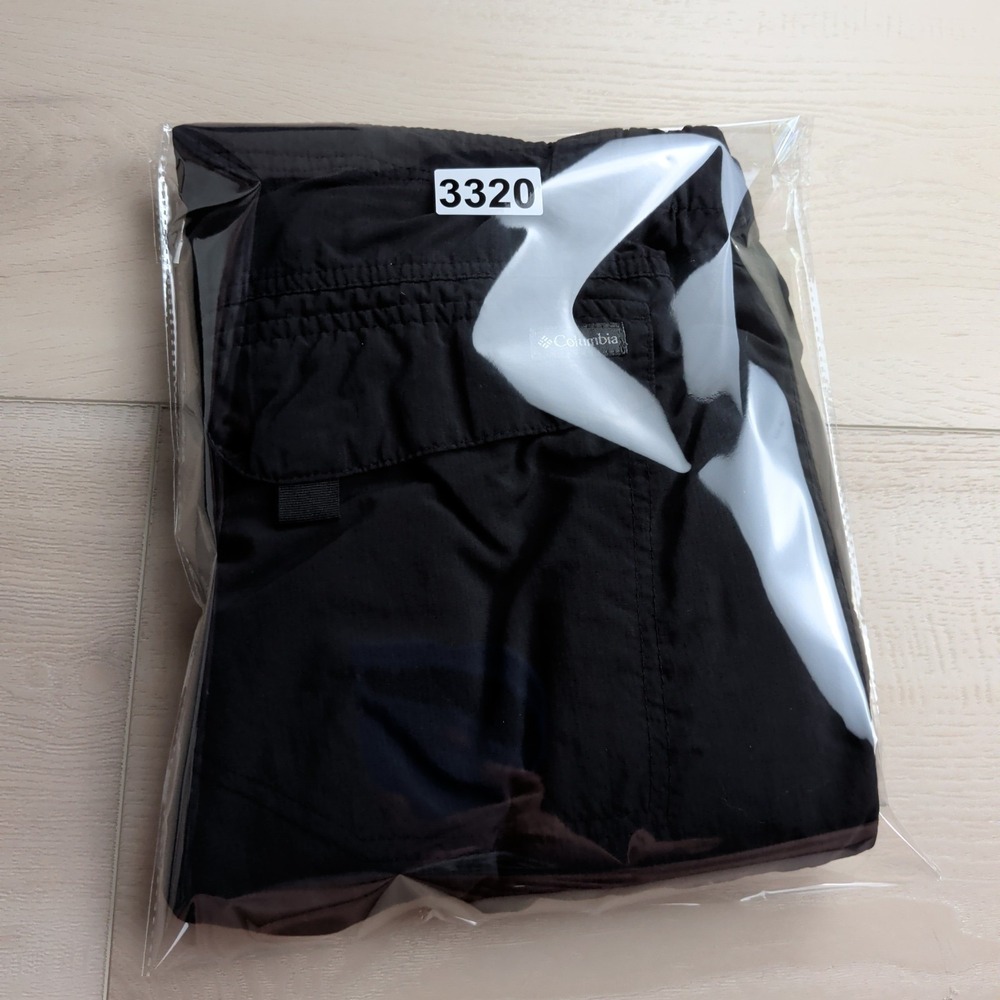 Columbia PFG Shorts Mens‎ 44 (Fits 42) Black Omni-Shield Fishing 10" Inseam - Picture 11 of 11